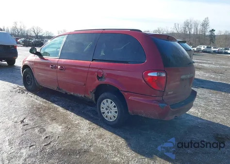 2007 Chrysler Town & Country Lx из США, поврежденный, VIN 2A4GP44R47R340448